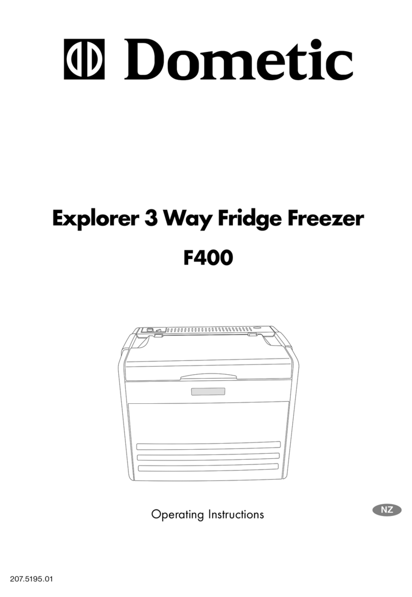 Dometic F400E User manual