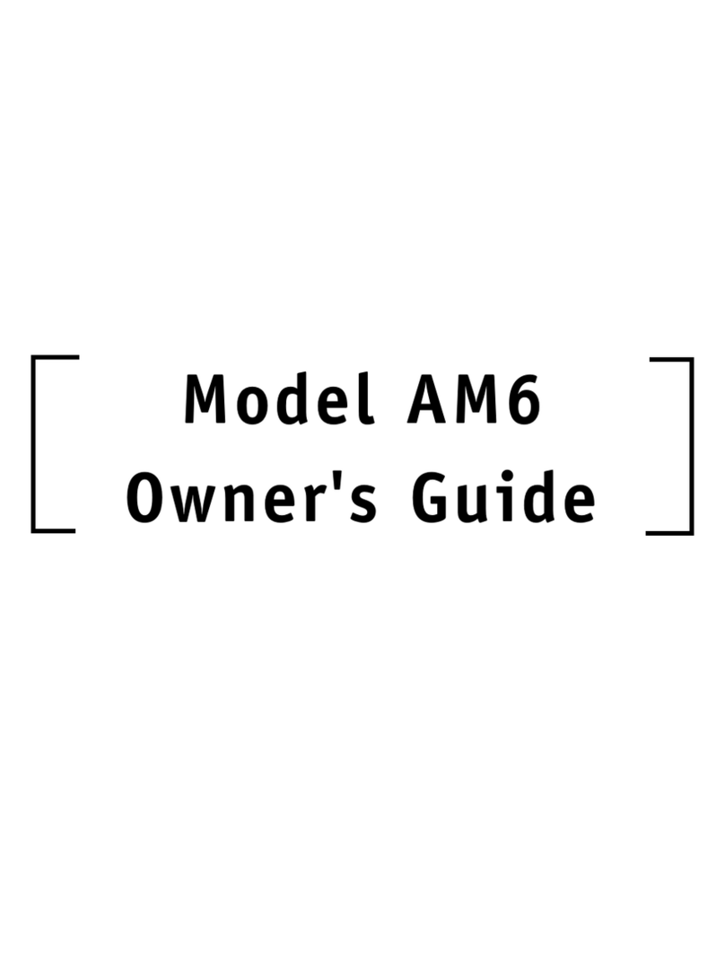 Directed Electronics AM6 owner's guide