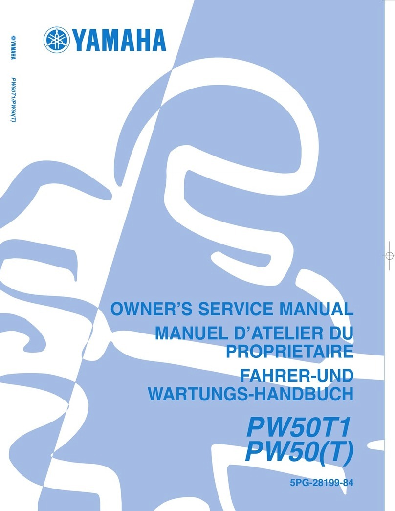 Yamaha PW50T1 User manual