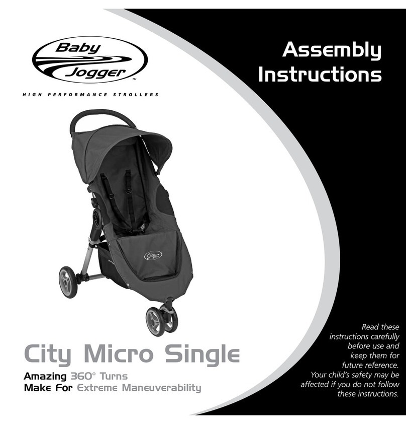 Baby Jogger CITY MICRO SINGLE User manual