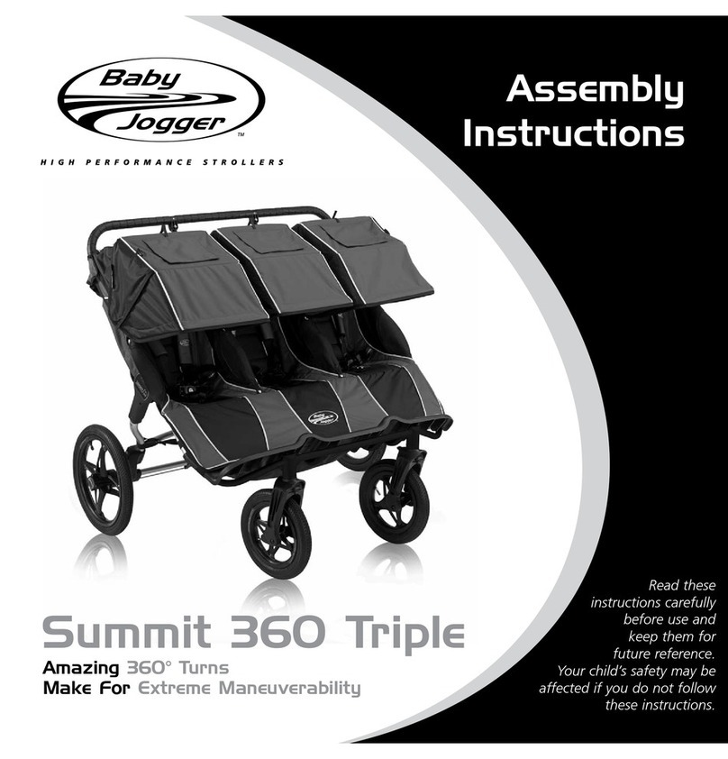 Baby Jogger SUMMIT 360 TRIPLE User manual