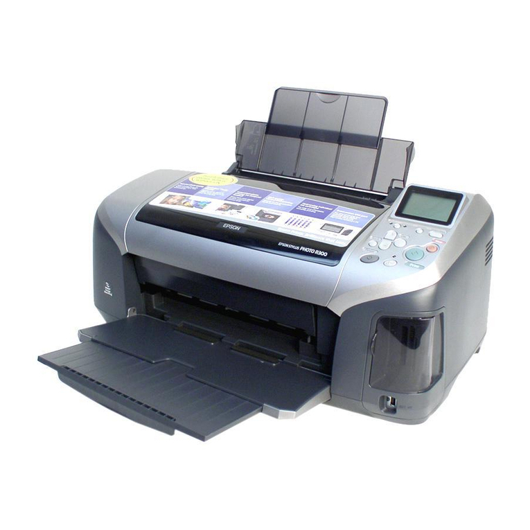 Epson R300 - Stylus Photo Color Inkjet Printer User manual