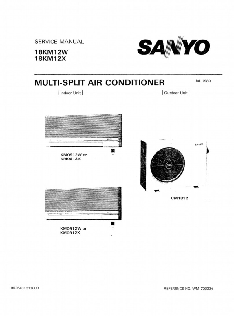 Sanyo 18KM12W User manual Sanyo 18KM12W User manual