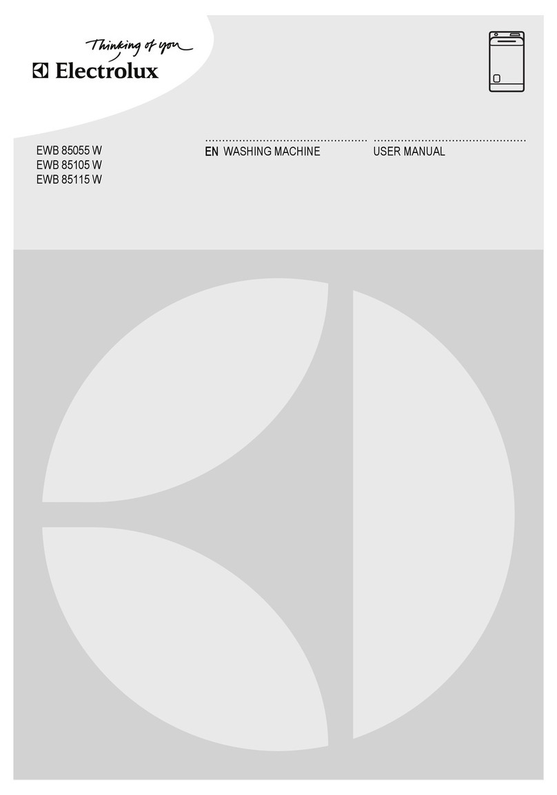 Electrolux EWB 85105 W User manual