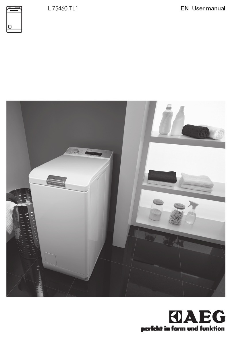 AEG L 75460 TL1 user manual