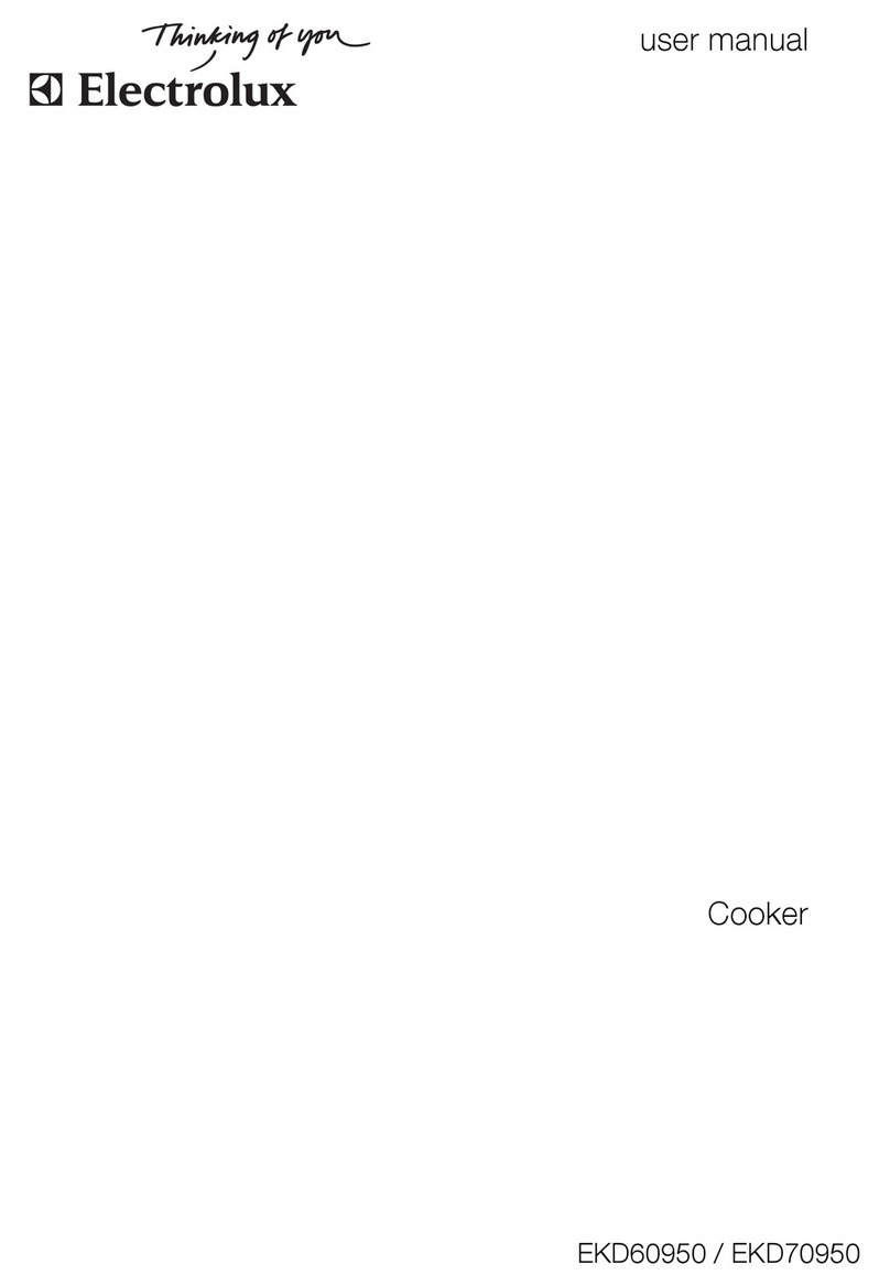 Electrolux EKD60950 user manual