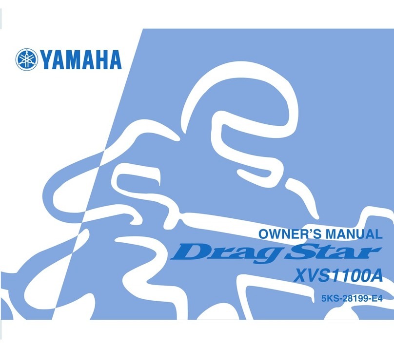 Yamaha DRAG STAR XVS1100A User manual