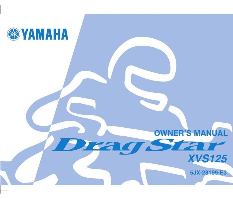 Yamaha DRAG STAR XVS125 User manual