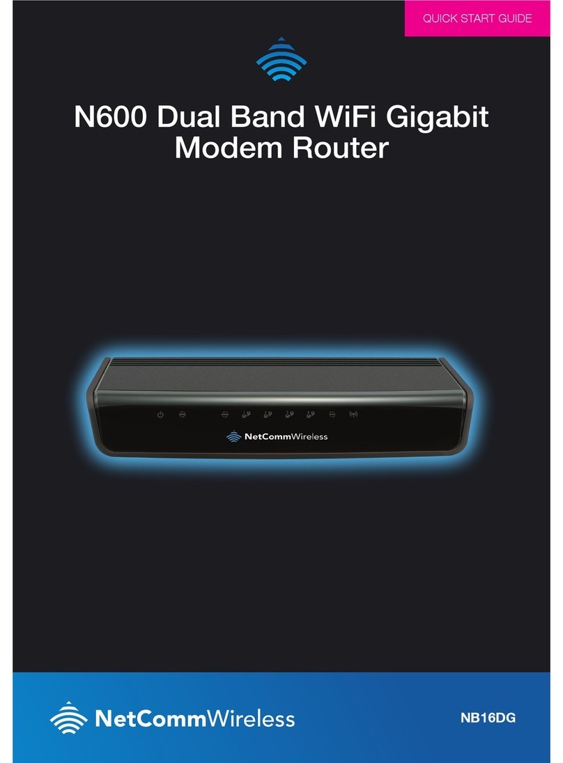 NetComm NB16DG User manual NetComm NB16DG User manual