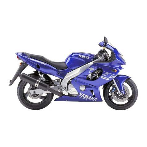 Yamaha Thundercat YZF600R User manual
