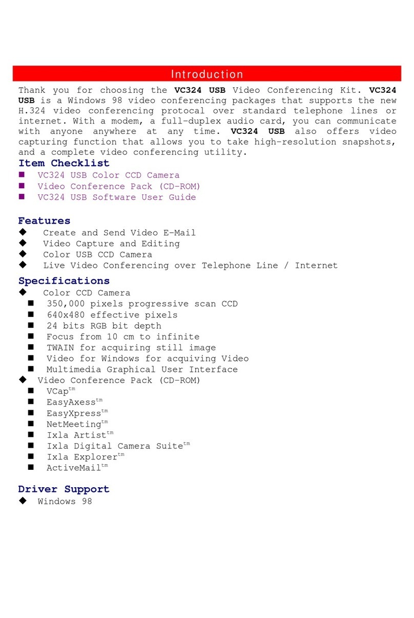 AOpen VC324 USB user manual