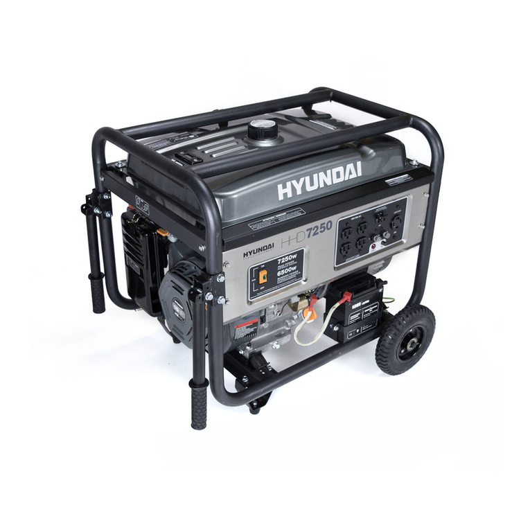 Hyundai HomePower HHD3500 User manual