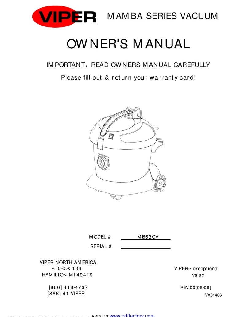 Viper MAMBA MB53CV owner's manual