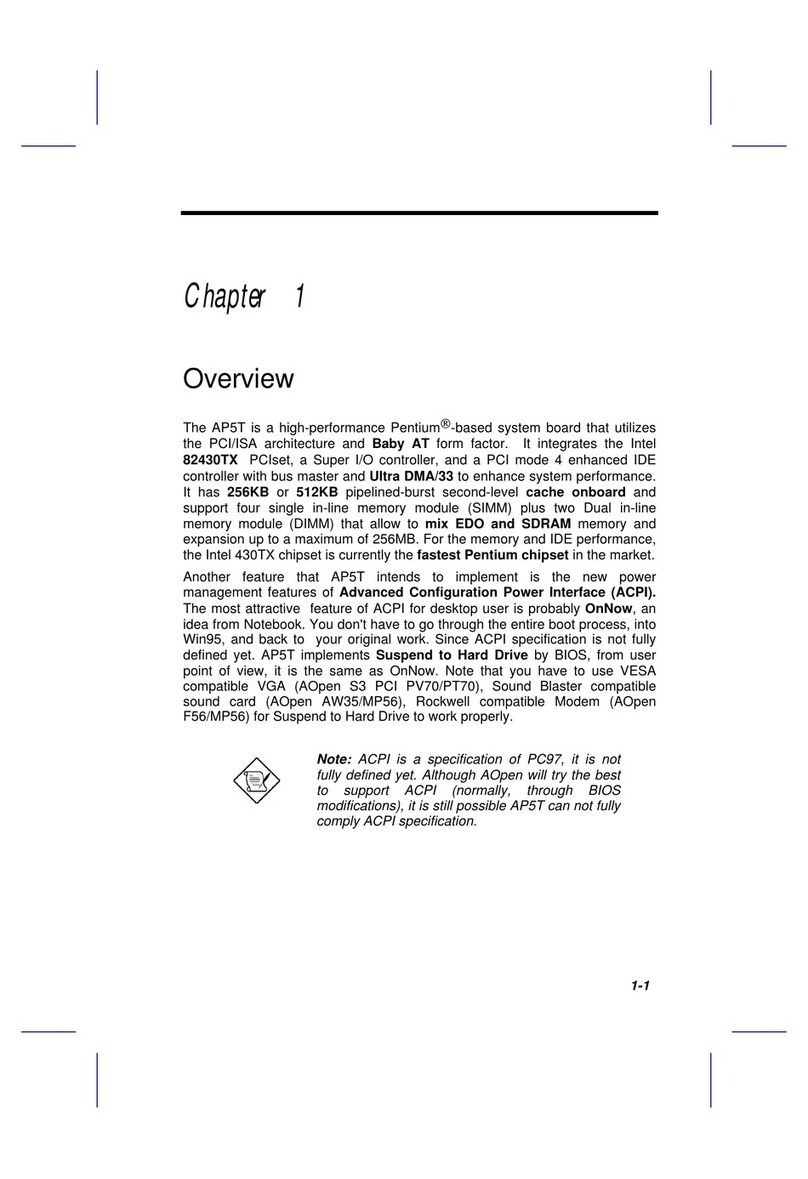 AOpen AP5T user manual