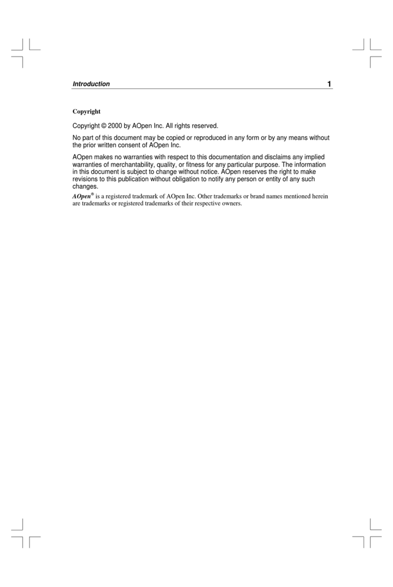 AOpen H800 user guide