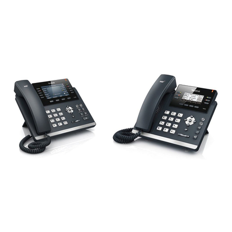 Yealink SIP-T4X User manual