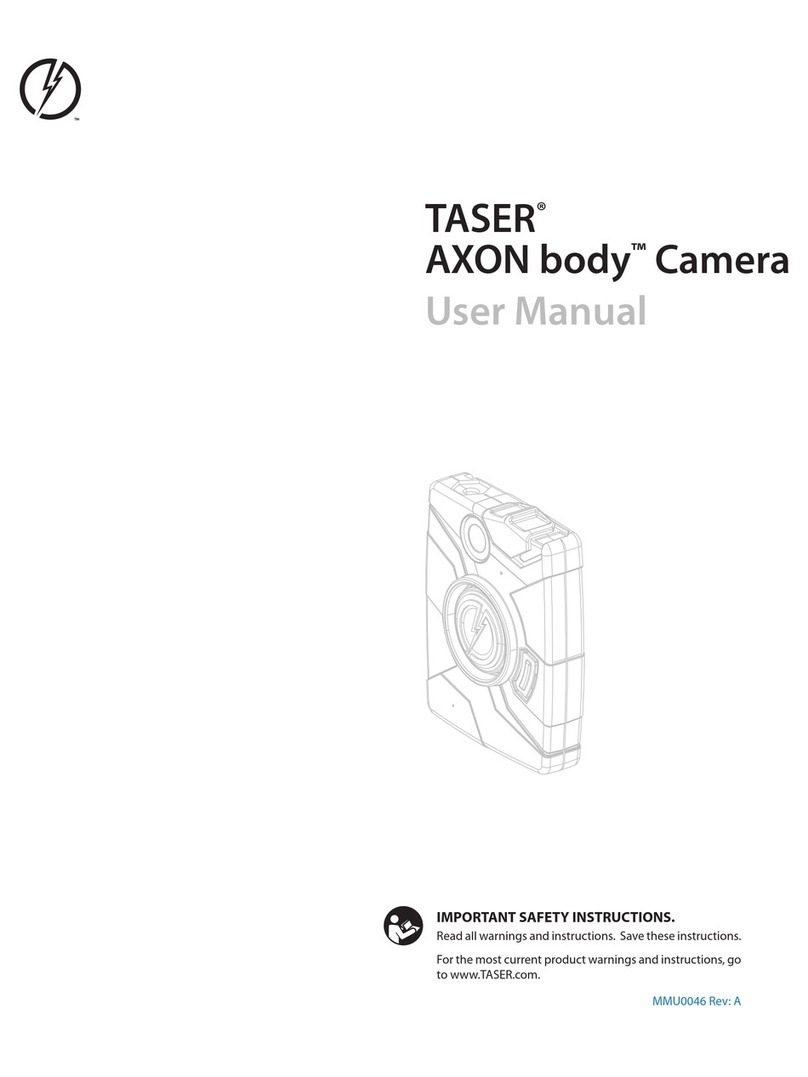 Taser AXON body User manual
