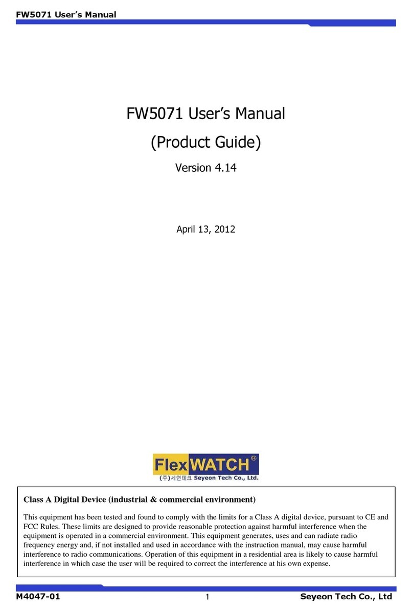 Flexwatch FW5071 user manual