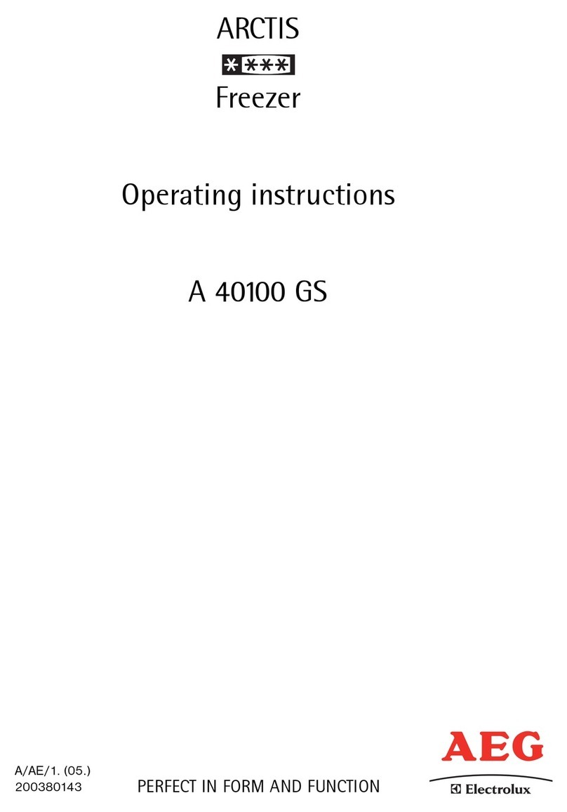 AEG A 40100 GS User manual