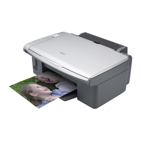 Epson STYLUS DX4800 Series Assembly instructions