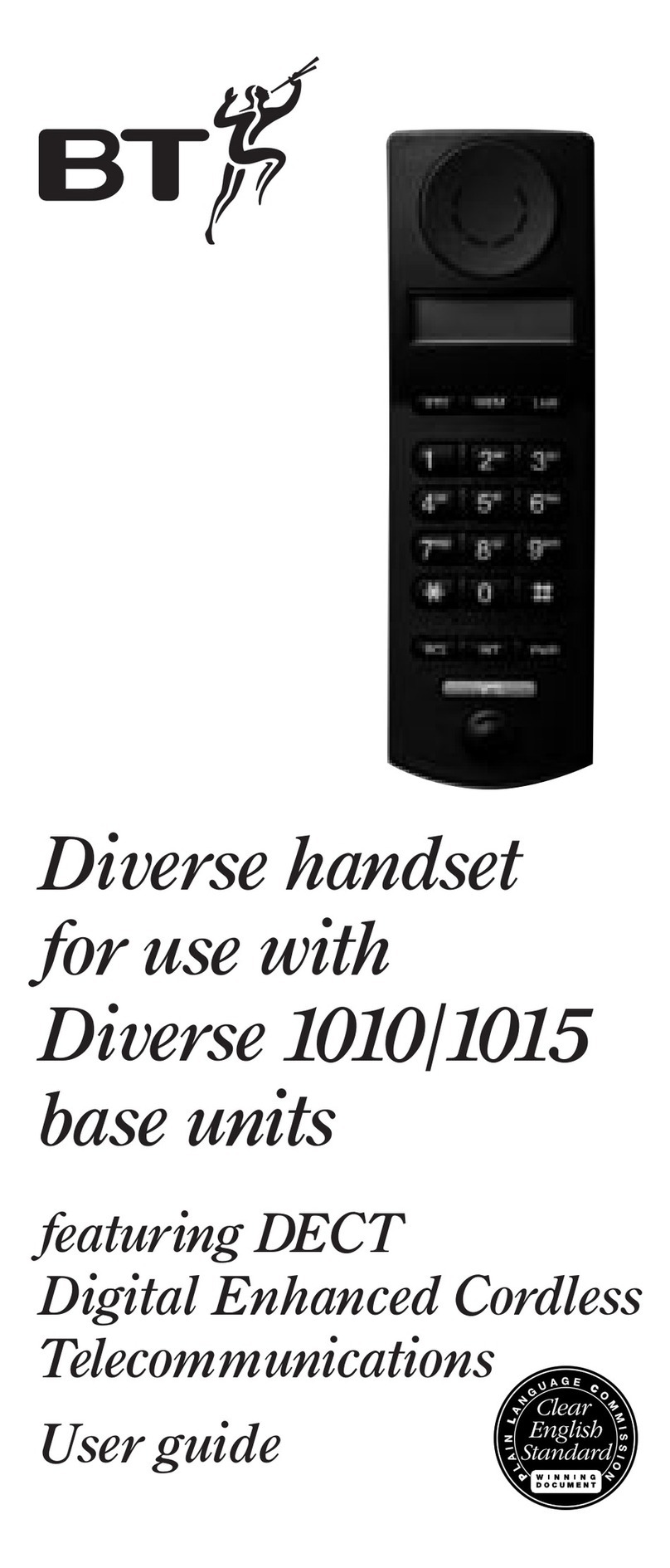 BT DIVERSE 1010 User manual