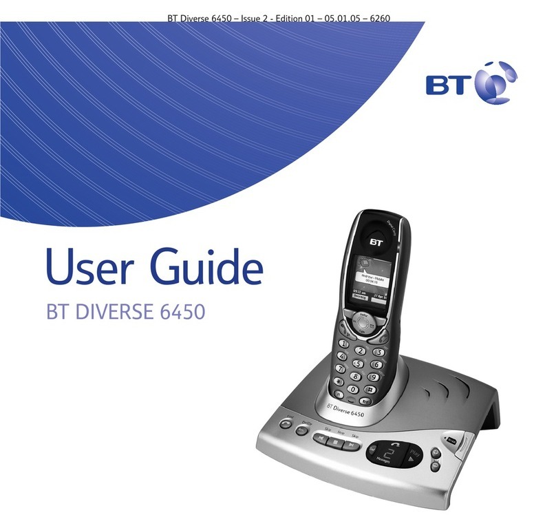 BT Diverse 6450 user guide