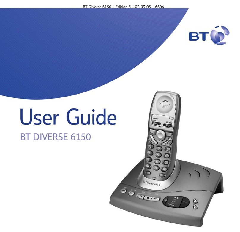 BT Diverse 6150 User manual