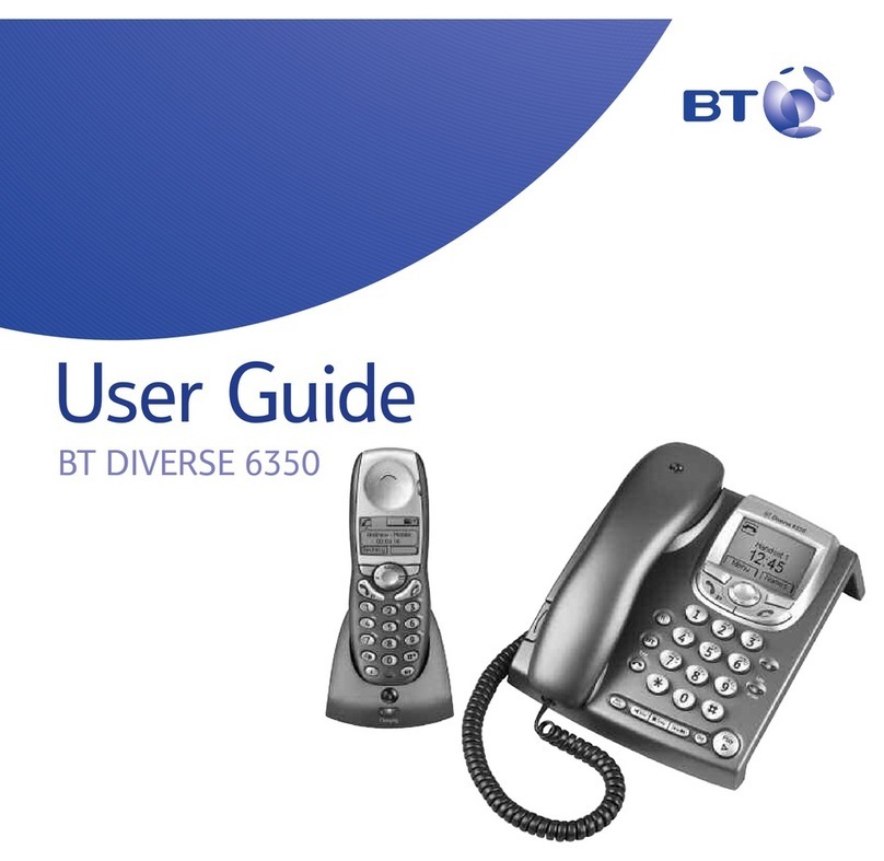 BT Diverse 6350 user guide