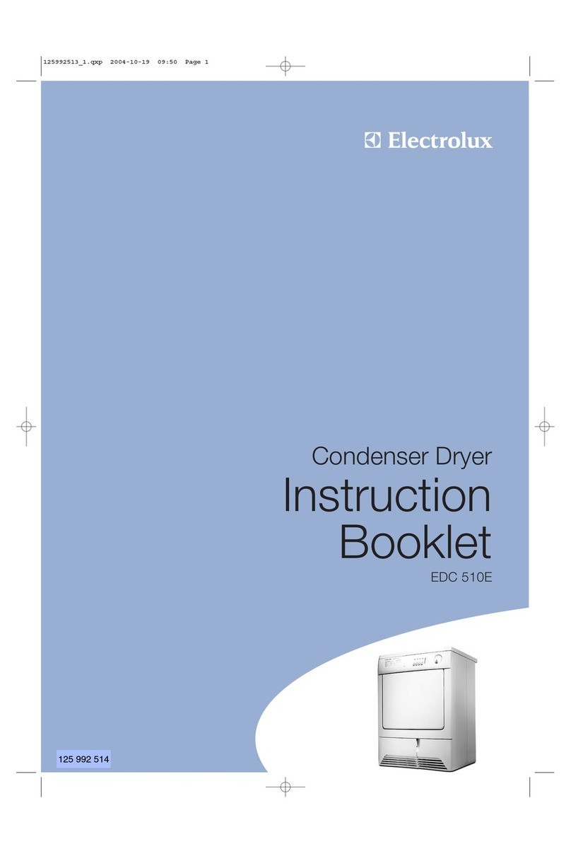 Electrolux EDC 510E User manual Electrolux EDC 510E User manual