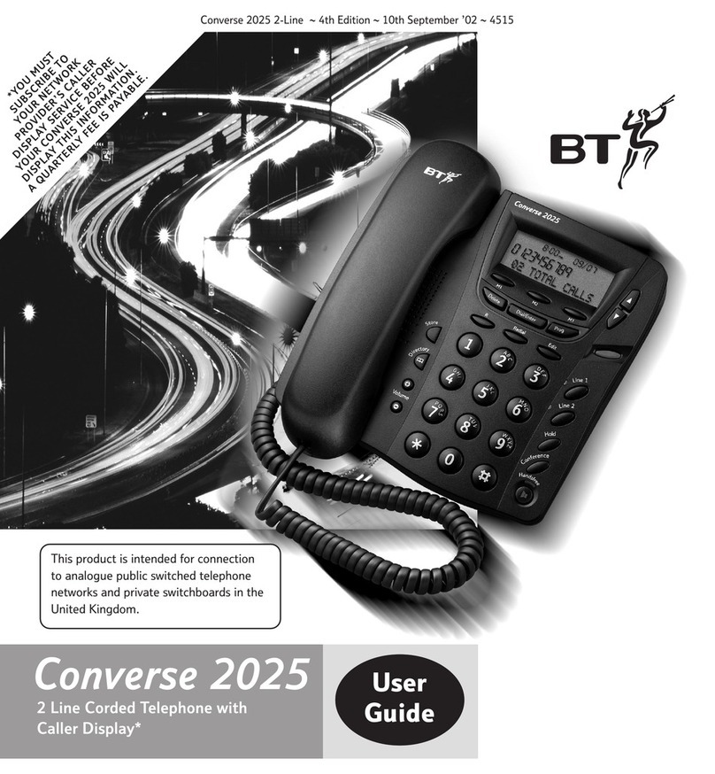 BT CONVERSE 2025 User manual