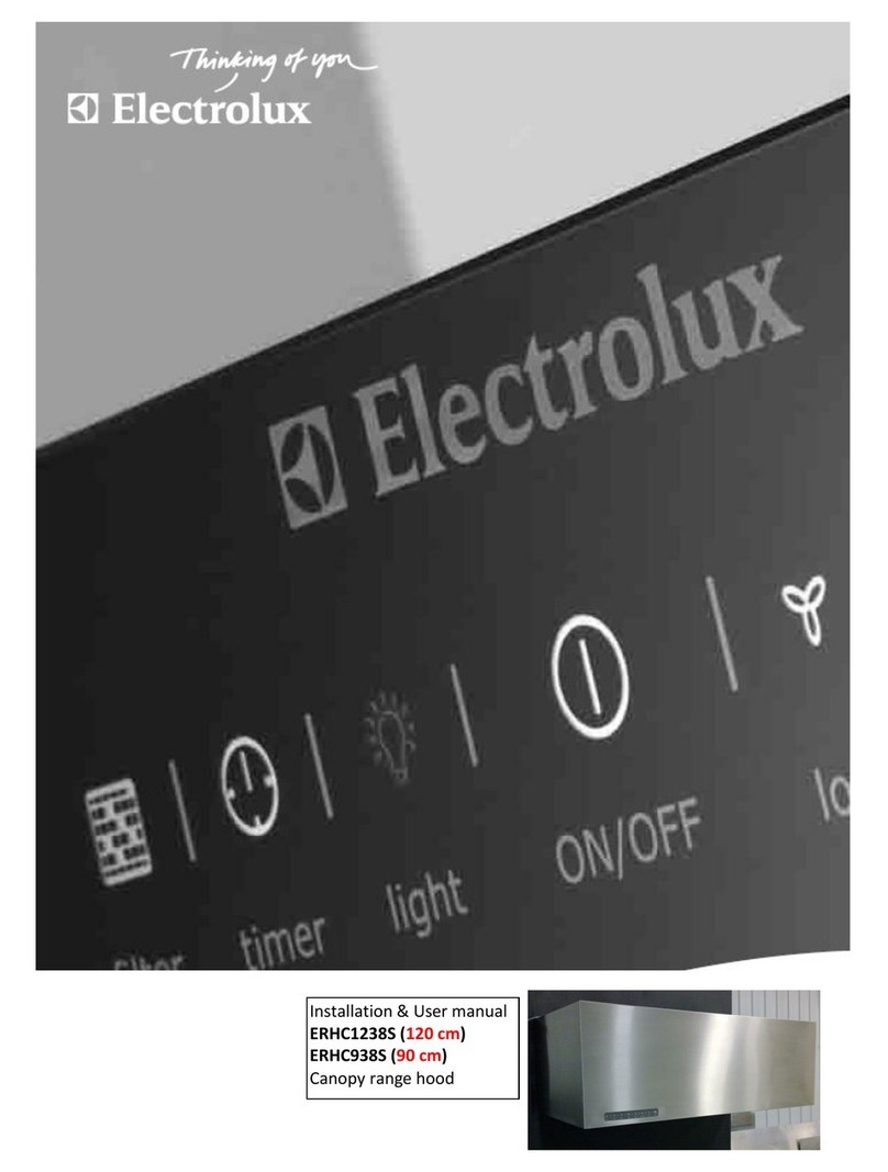 Electrolux ERHC1238S Instruction Manual