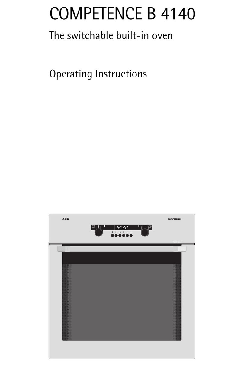 AEG COMPETENCE B 4140 User manual