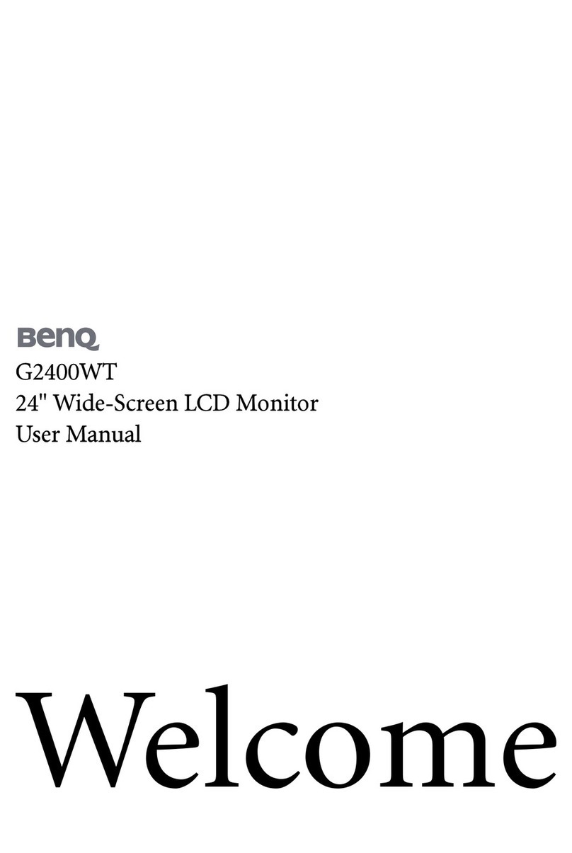 BenQ G2400WT User manual