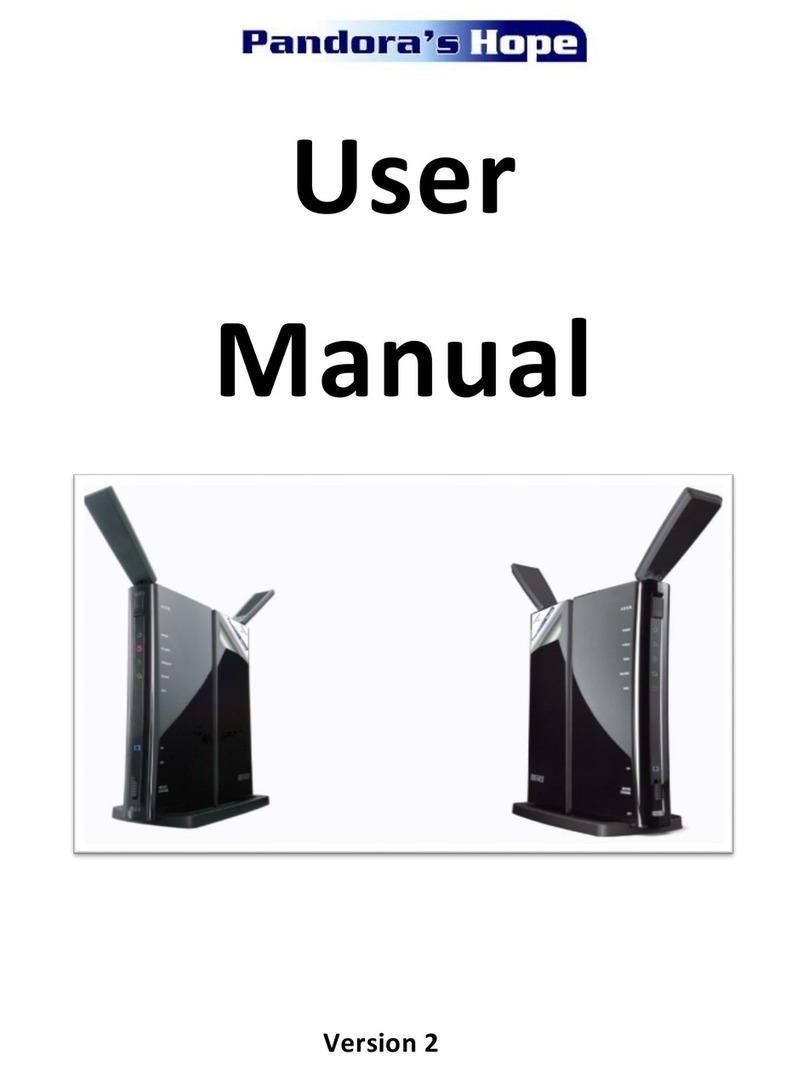 Pandora's Hope Router user manual
