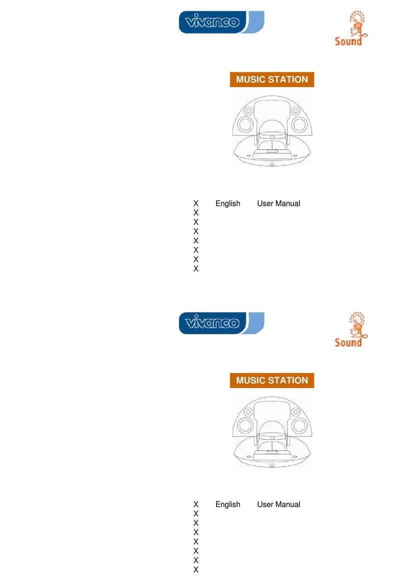 Vivanco Music Station user manual