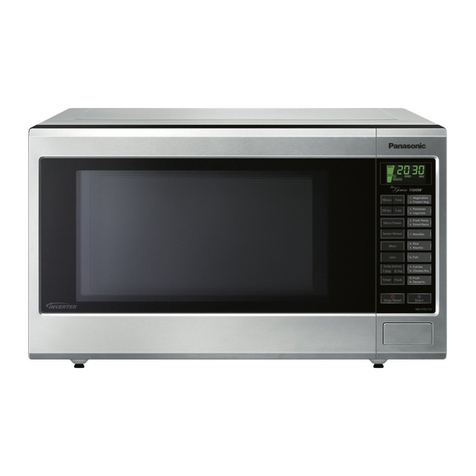 Panasonic Inverter NN-ST671S Operating instruction and cook book