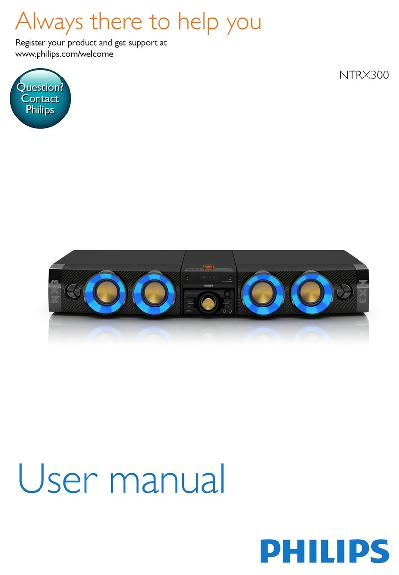 Philips NTRX300 User manual