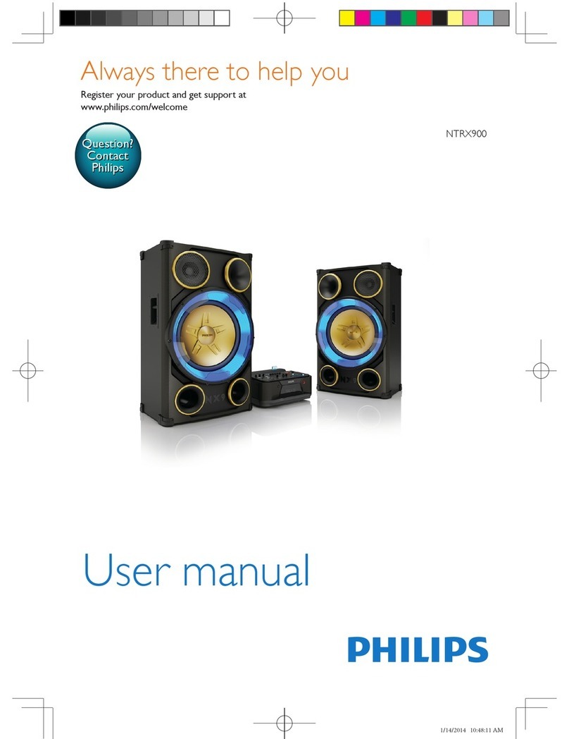 Philips NTRX900 user manual
