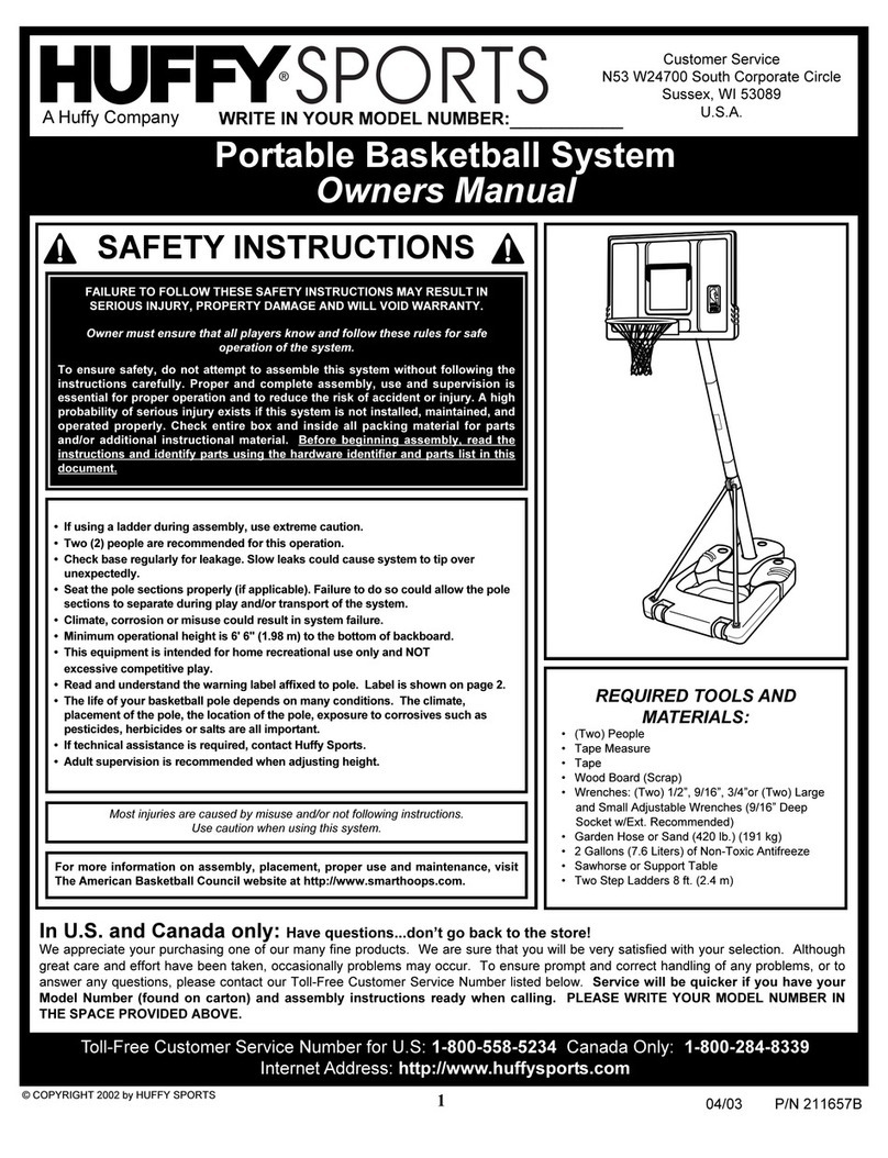 Huffy 211657B User manual