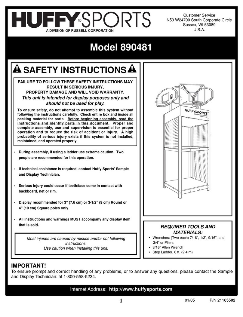 Huffy 890481 User manual