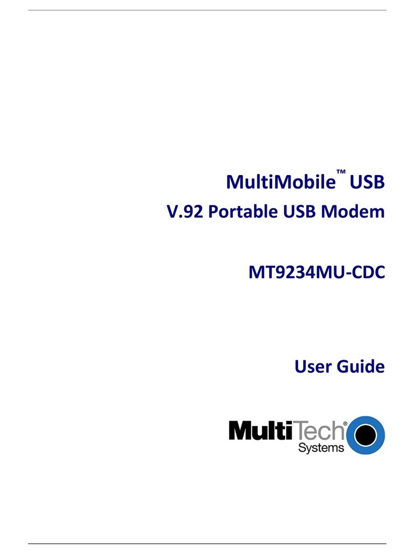 Multitech MultiMobile MT9234MU-CDC User manual