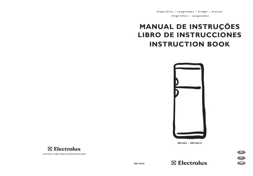 Electrolux ERD3622 Instruction book