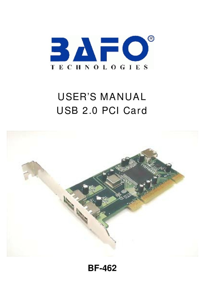 Bafo BF-462 user manual