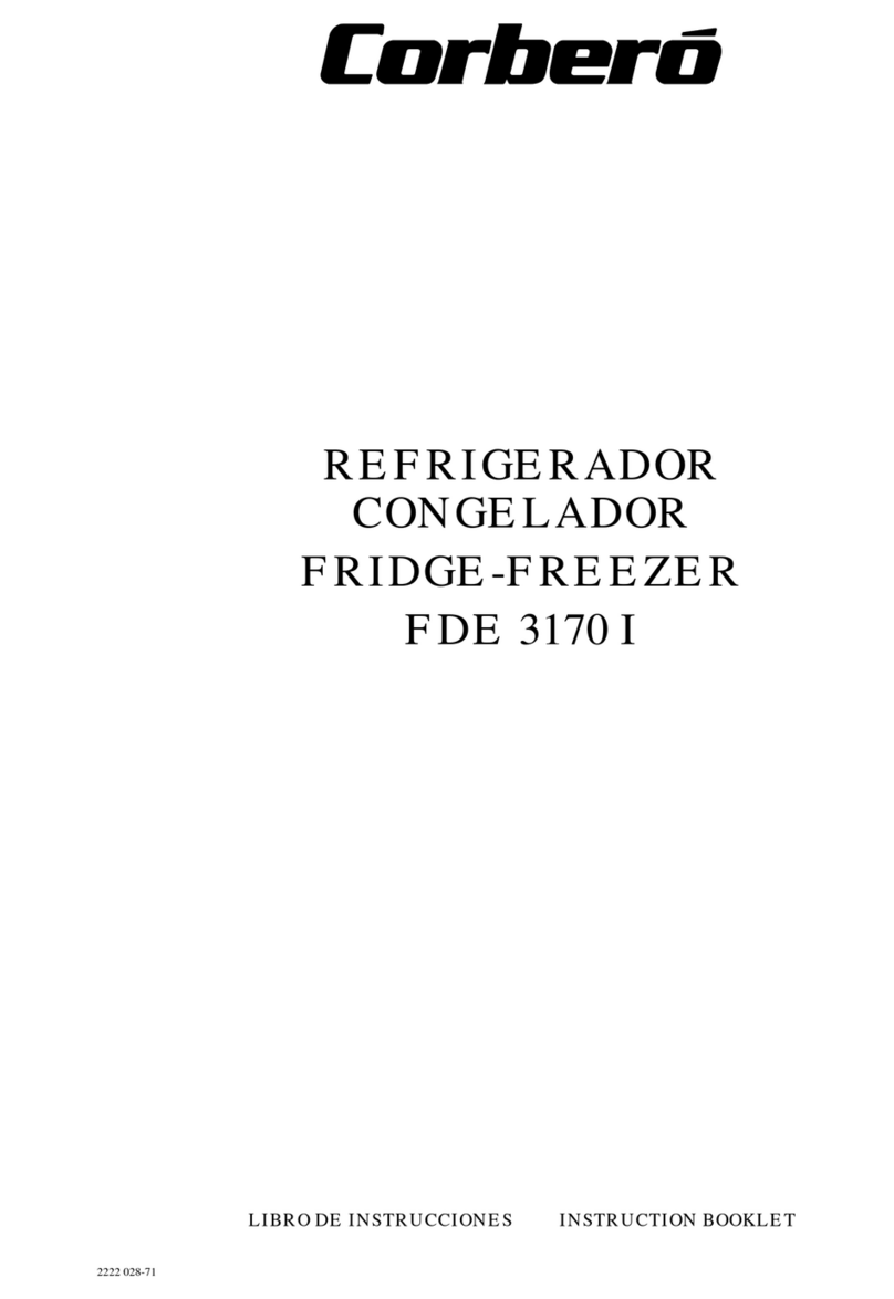 CORBERO FDE 3170 I Instruction booklet