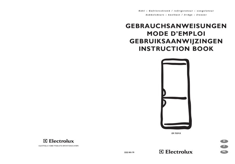 Electrolux ER7529B Instruction book