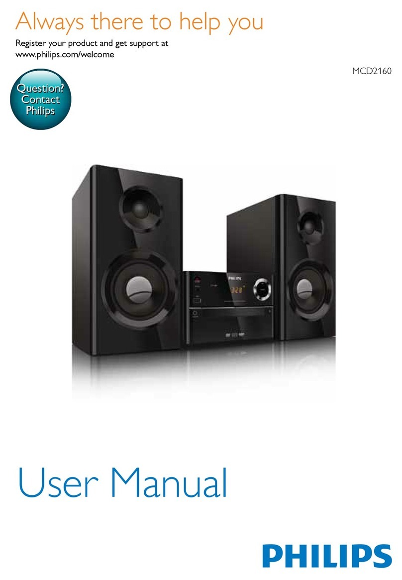 Philips MCD2160 user manual