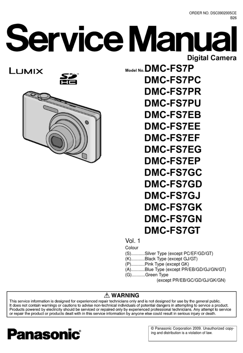 Panasonic DMC FS7P - Lumix Digital Camera User manual