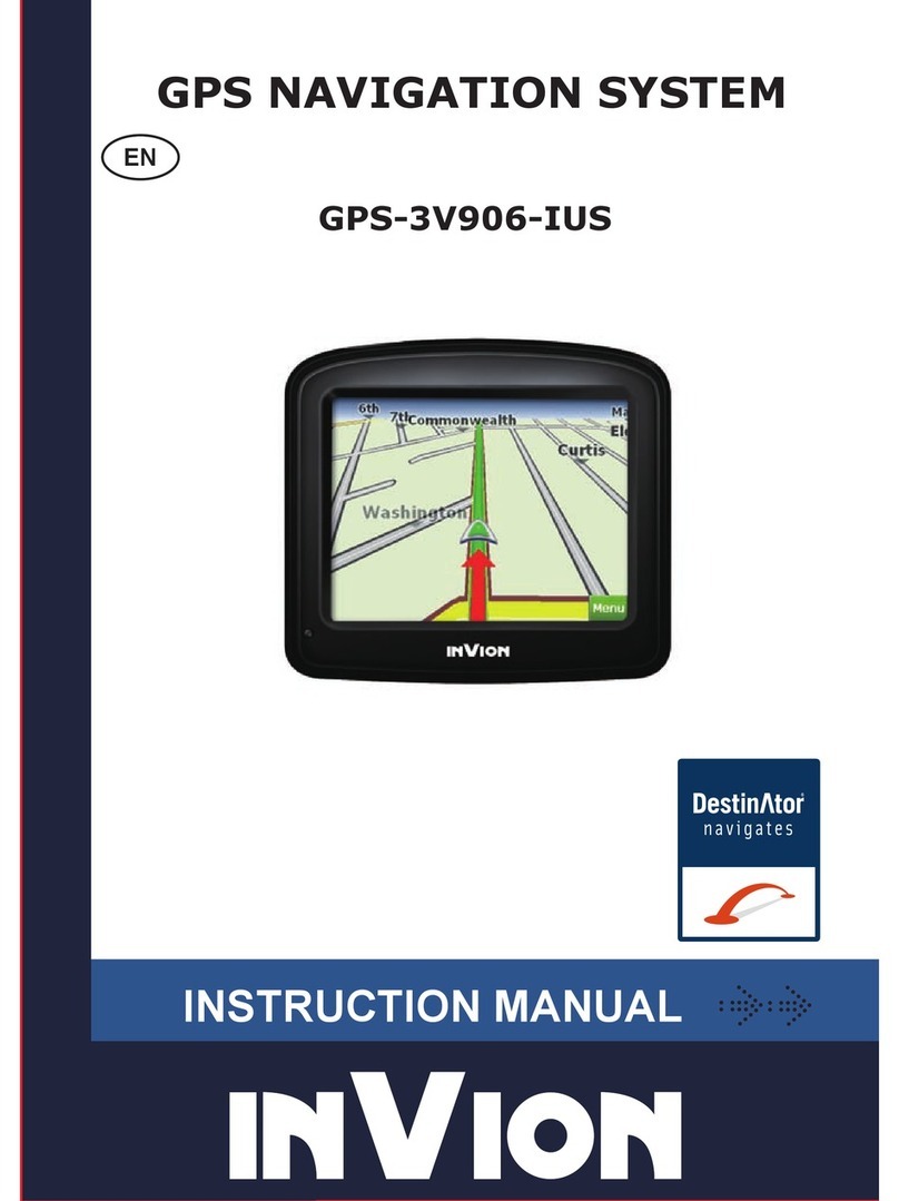 Invion GPS-3V906-IUS instruction manual