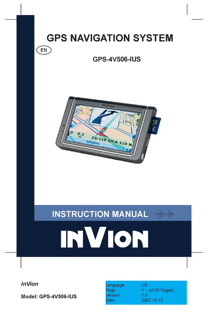 Invion GPS-4V506-IUS User manual