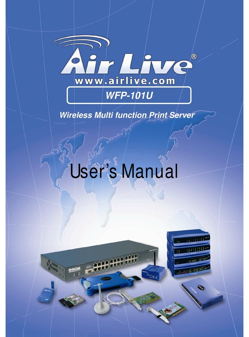 AirLive WFP-101U user manual
